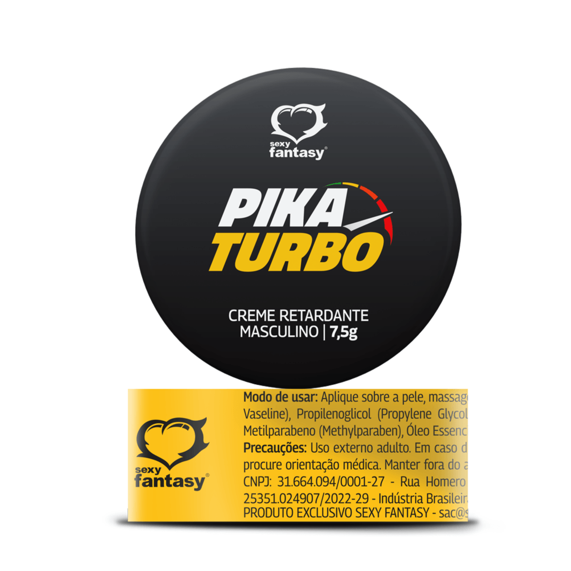 Gel  pomada Retardante Pika Turbo 7,5g Sexy Fantasy