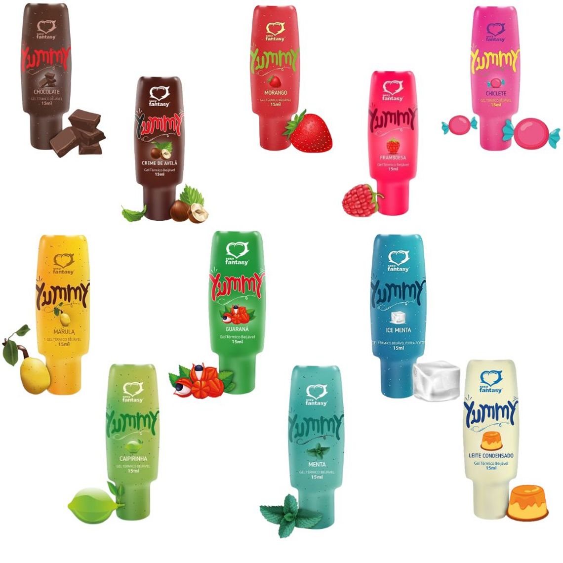 Gel Térmico Comestível Yummy 15ml