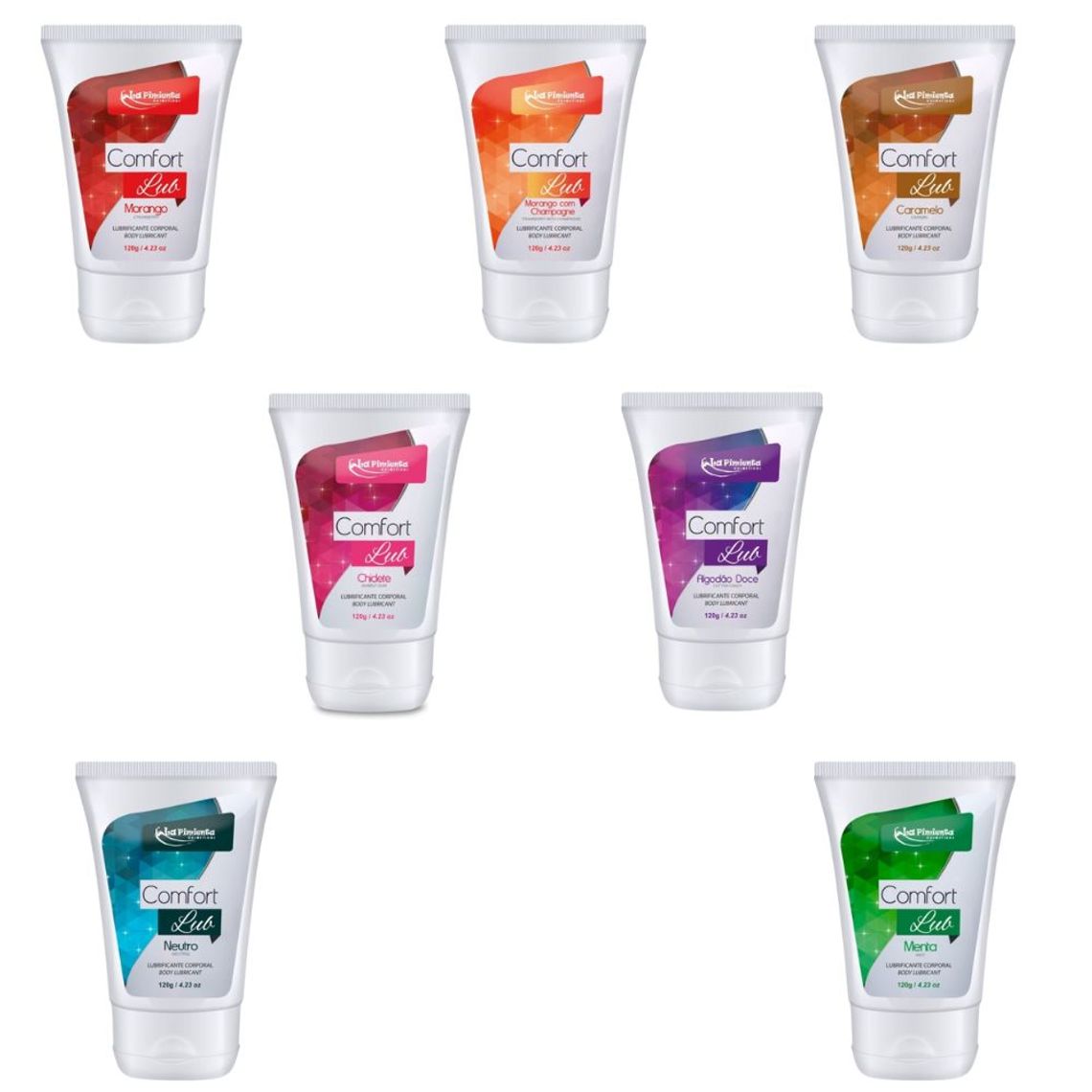 Lubrificante Beijável Comfort Lub 120g.