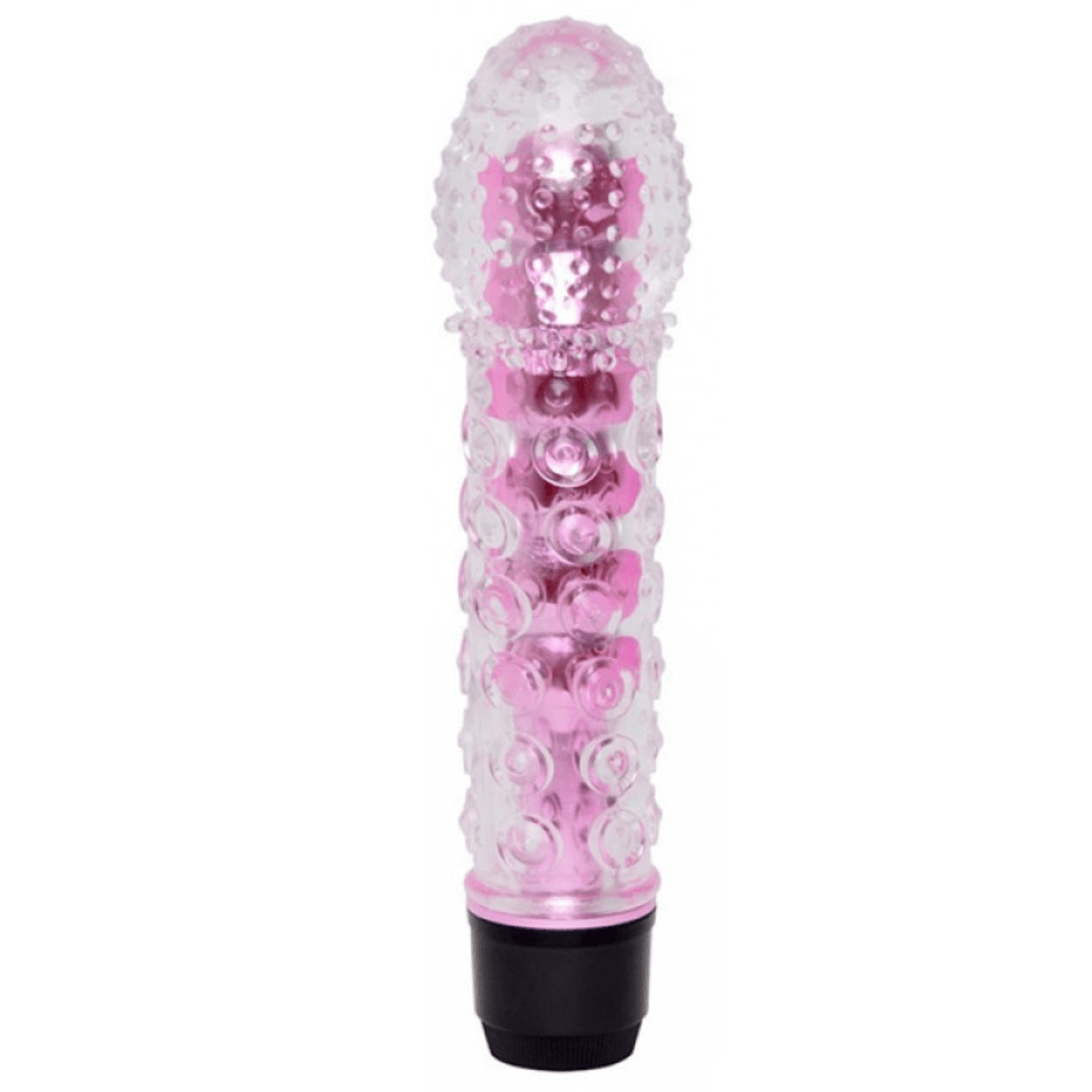 Vibrador Multivelocidade Com Capa Texturizada Massageadora.