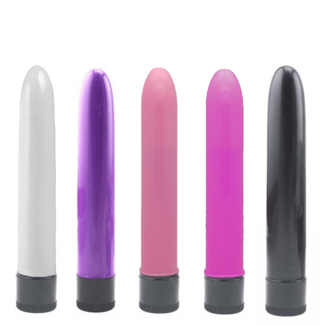 Vibrador Personal 13cm Liso Multivelocidade.